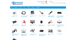 Desktop Screenshot of garciainformatica.com.br