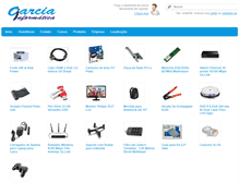 Tablet Screenshot of garciainformatica.com.br